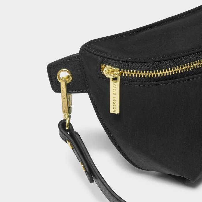 Katie Loxton Nylon-Luxe Lightweight Belt Bag Multiway - Black