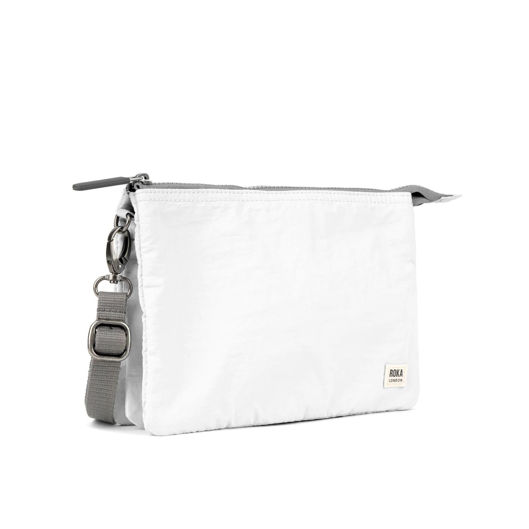 Roka Carnaby XL Crossbody-Recycled Taslon - Coconut