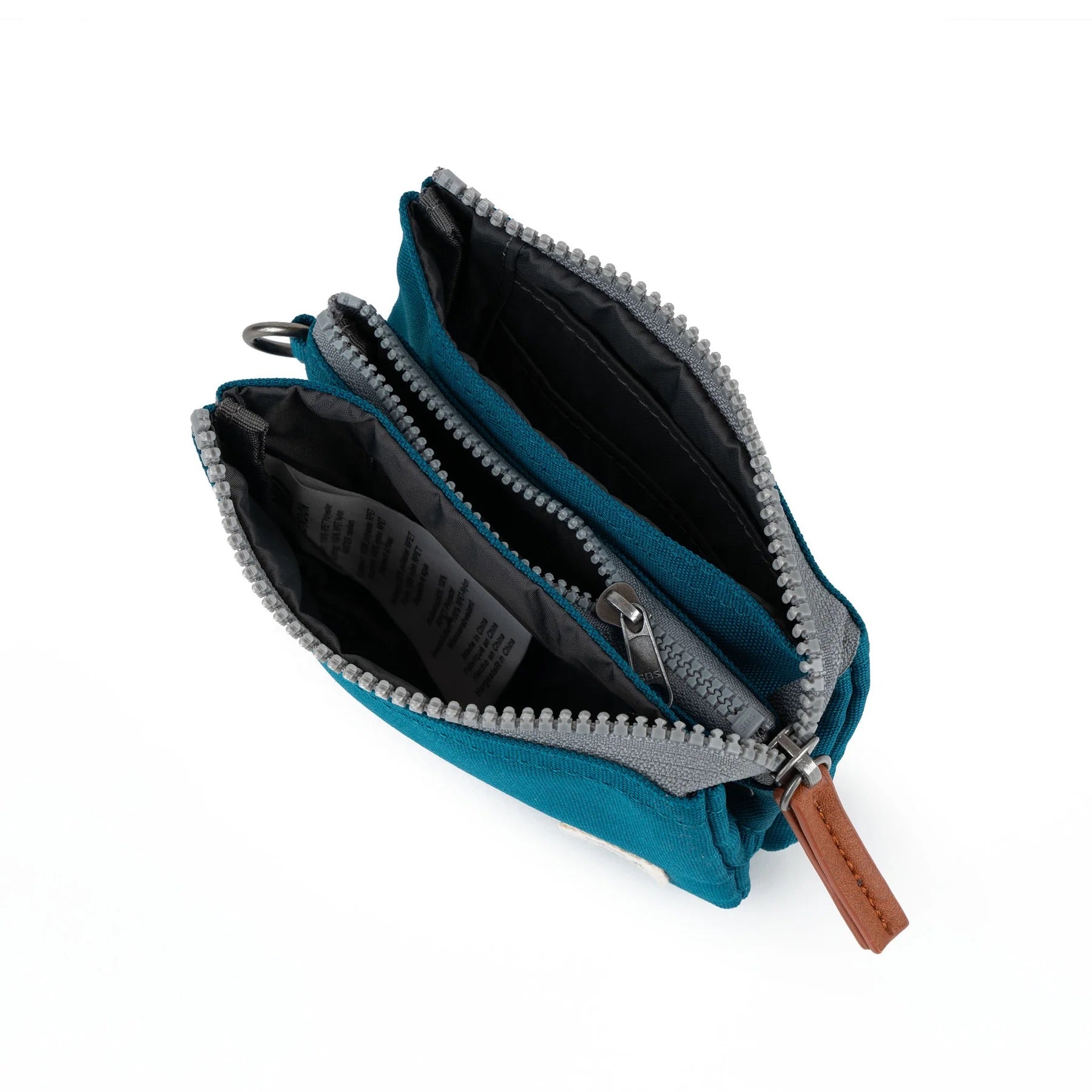 Roka Carnaby Small Wallet - Recycled Canvas - Sapphire