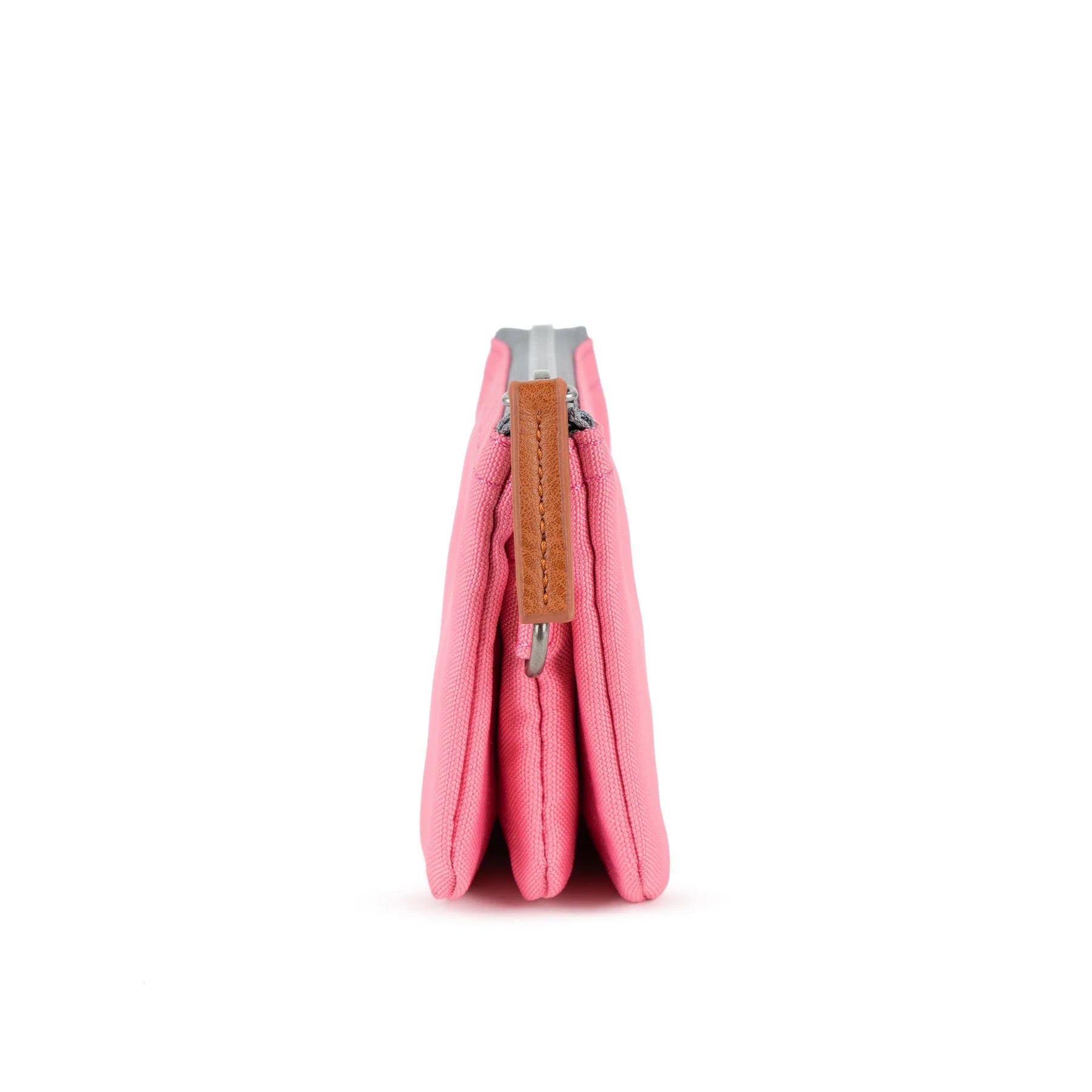 Roka Carnaby Small Wallet - Recycled Canvas - Tulip Pink