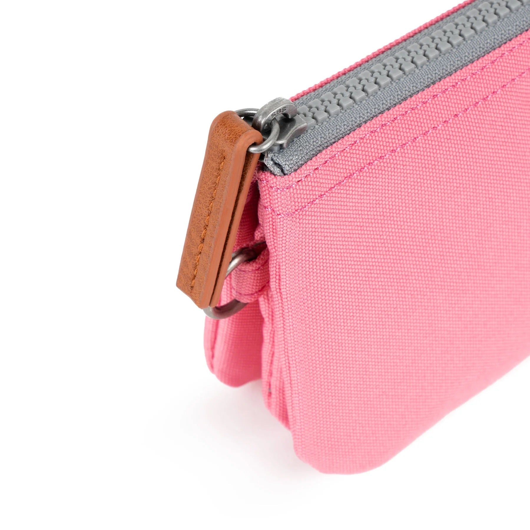 Roka Carnaby Small Wallet - Recycled Canvas - Tulip Pink