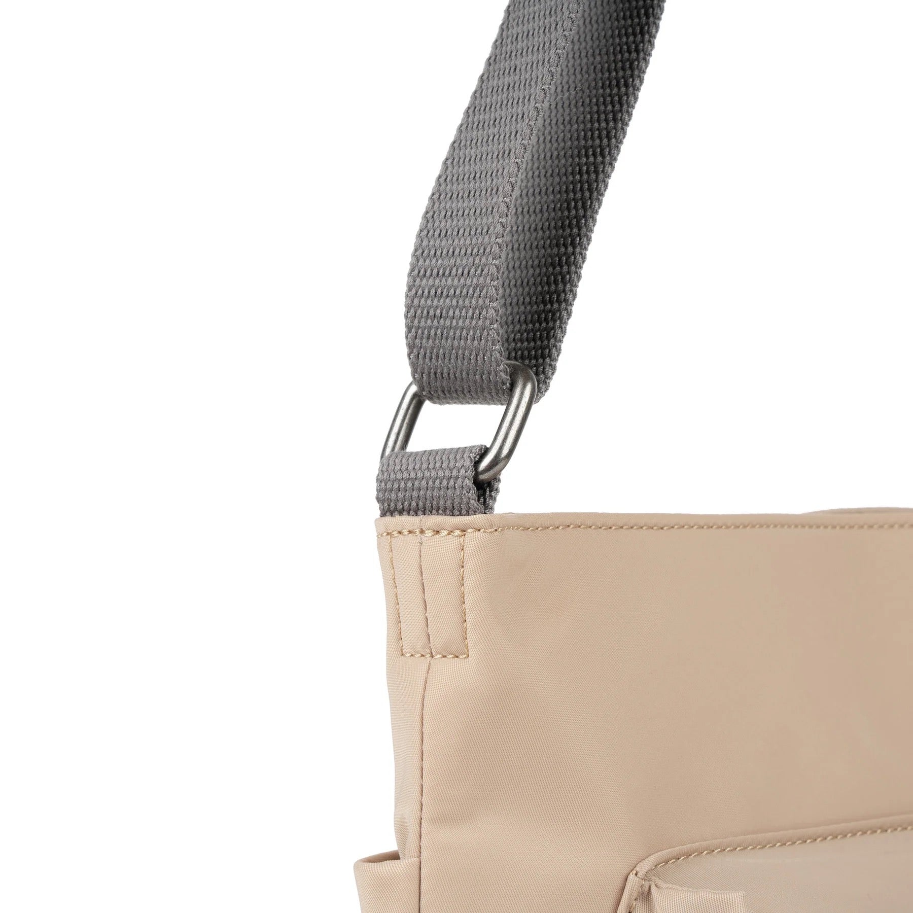 Roka Kennington B Medium Crossbody Bag -Sustainable Nylon - Sand