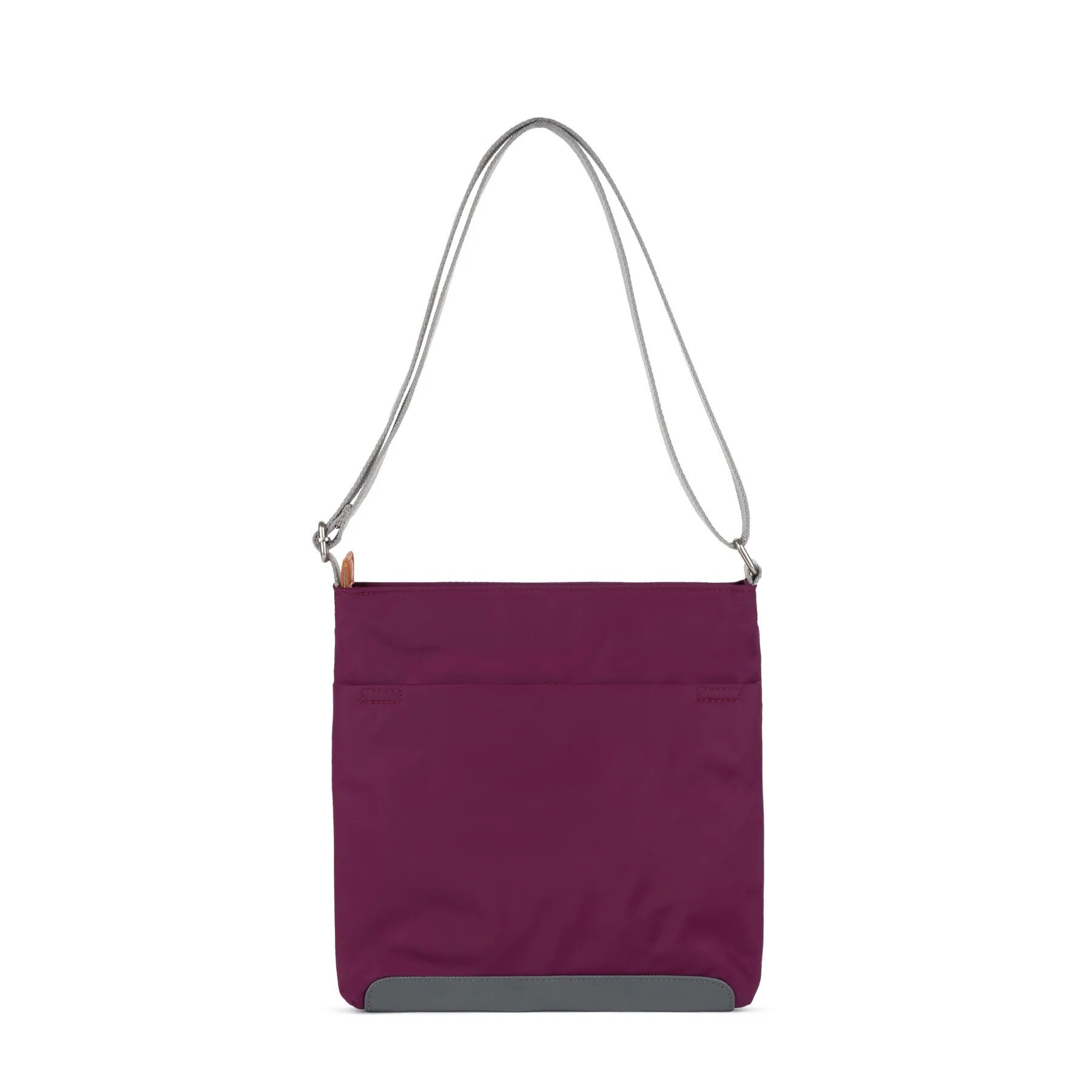 Roka Kennington B Medium Crossbody Bag -Sustainable Nylon - Royal Burgundy