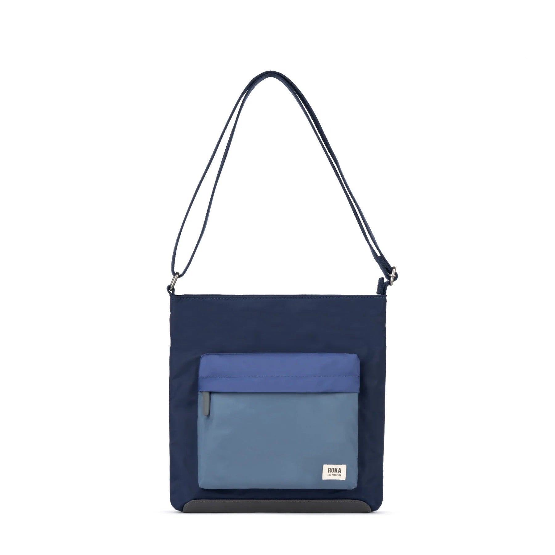 Roka Kennington B Medium Crossbody Bag -Sustainable Nylon - Indigo Tonal (Limited Edition)