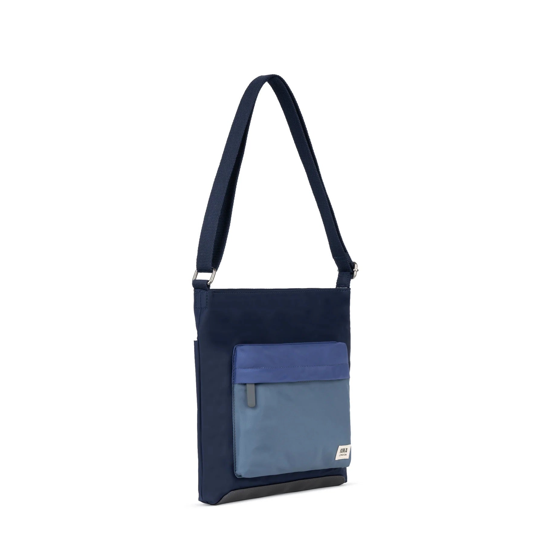 Roka Kennington B Medium Crossbody Bag -Sustainable Nylon - Indigo Tonal (Limited Edition)