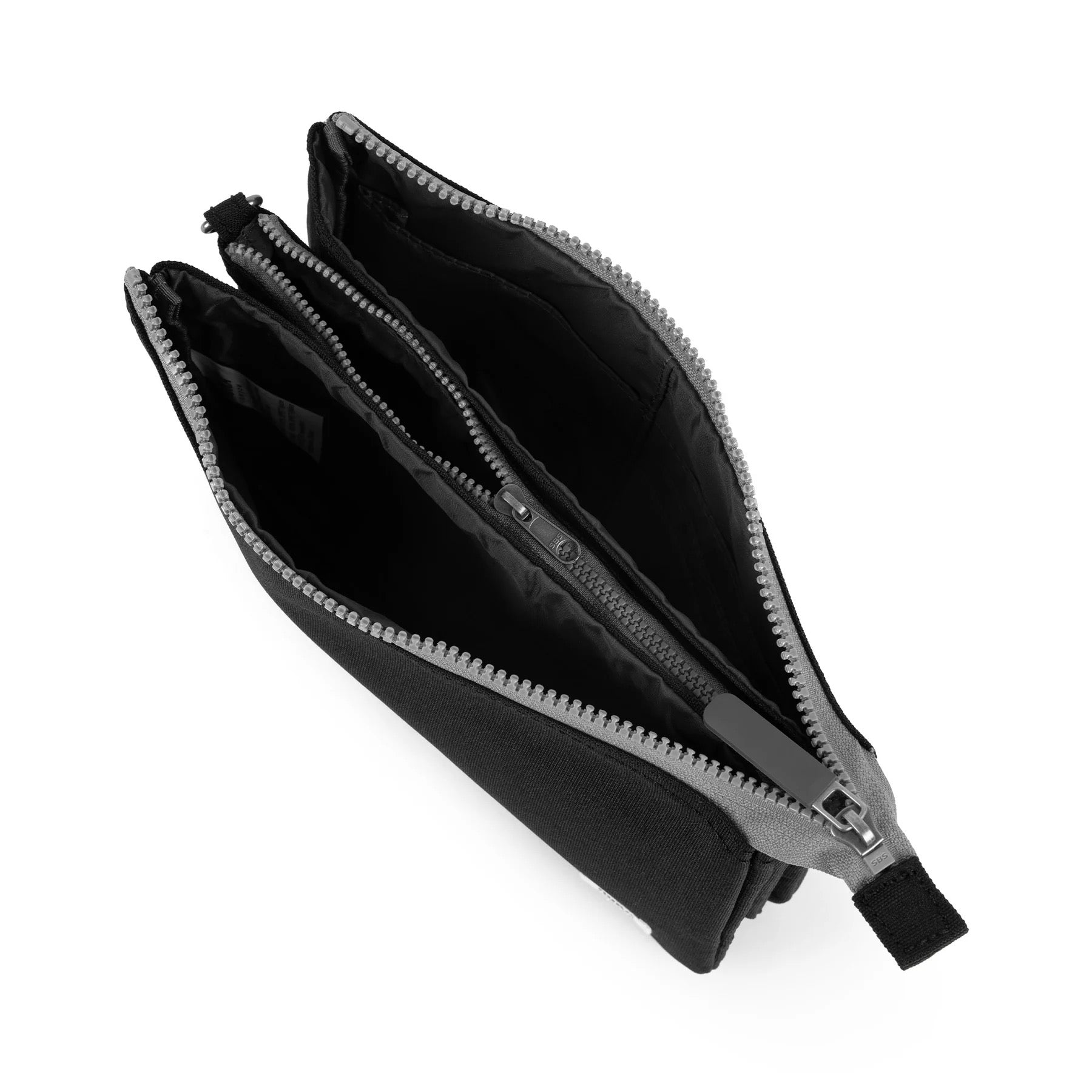 Roka Carnaby XL Crossbody-Recycled Canvas - ASH (Black)