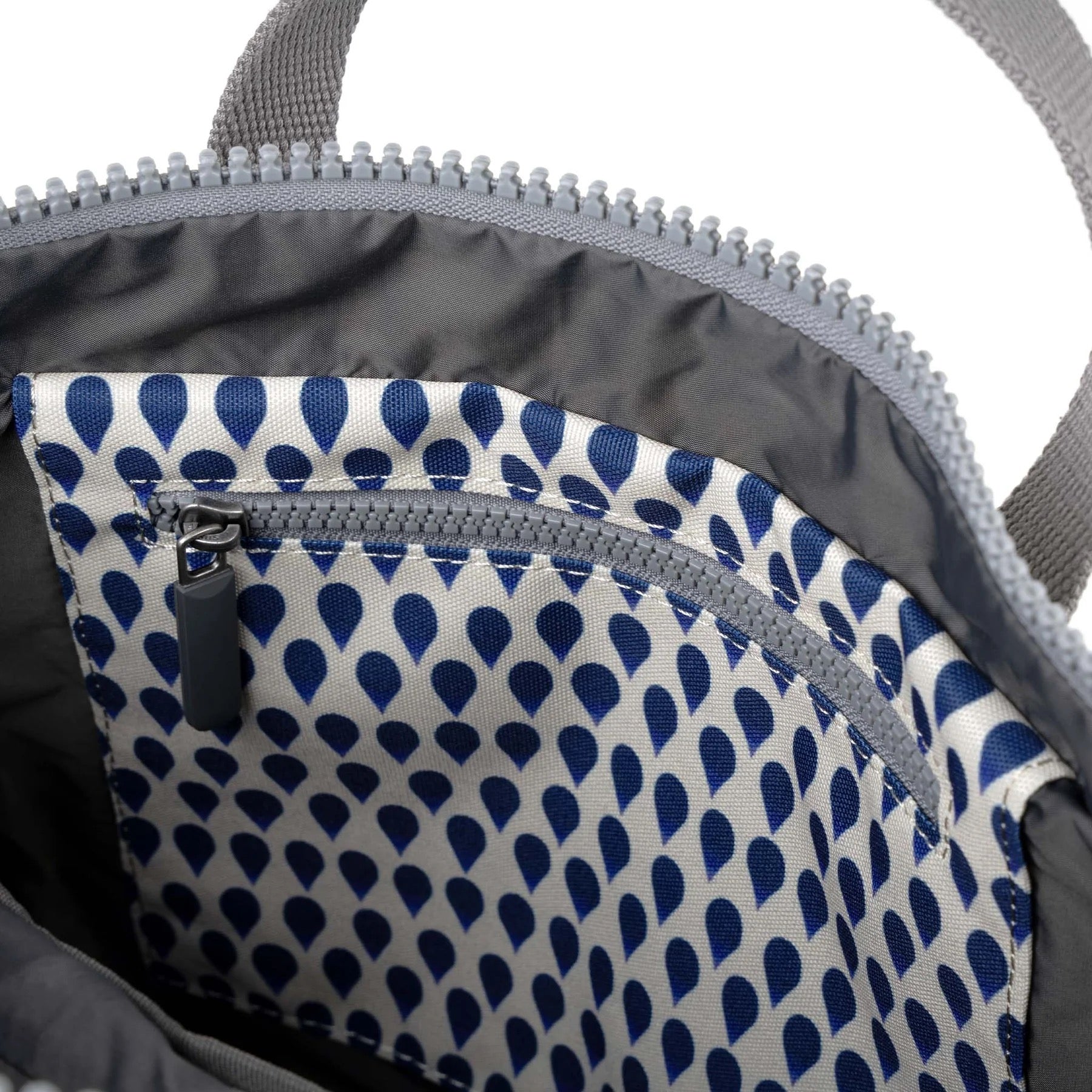 Roka Canfield B Backpack - MEDIUM - Recycled Canvas - Denim Rain (Limited Edition)