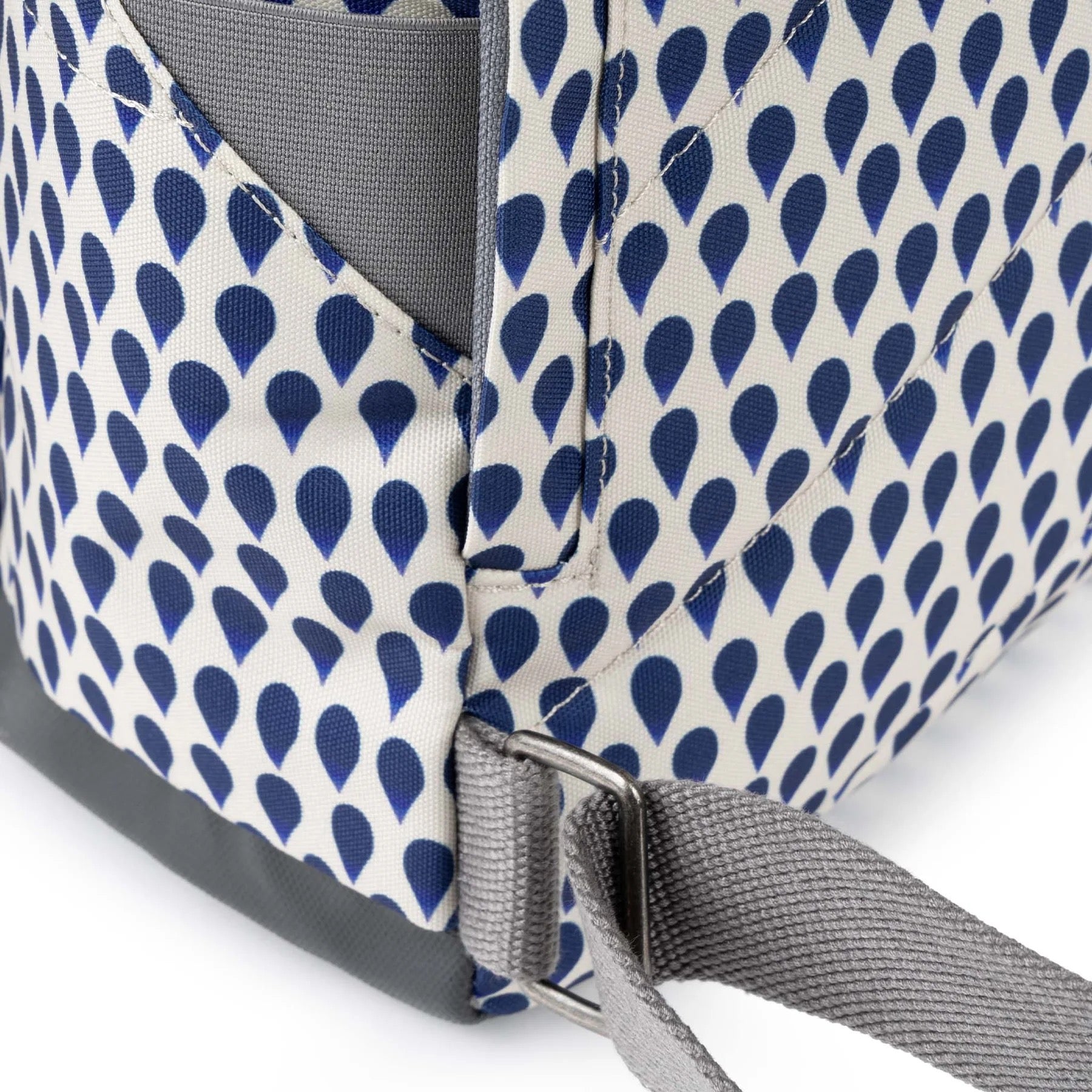 Roka Canfield B Backpack - MEDIUM - Recycled Canvas - Denim Rain (Limited Edition)