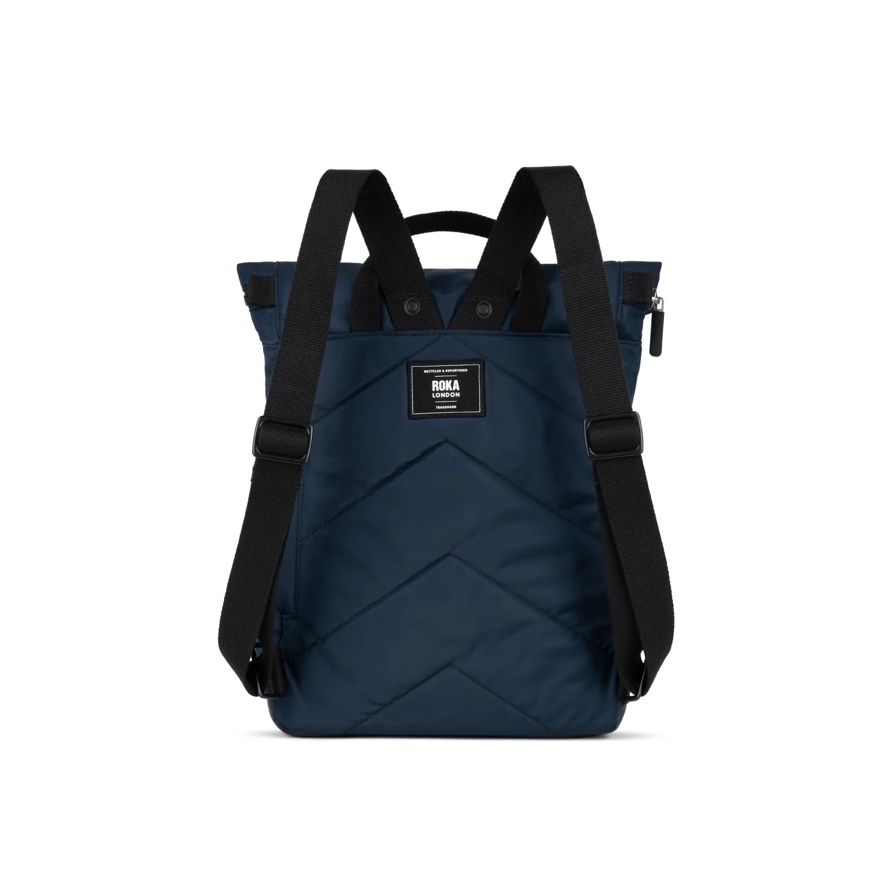 Roka Black Label Camden P Backpack - MEDIUM - Recycled Nylon - Midnight (Navy)