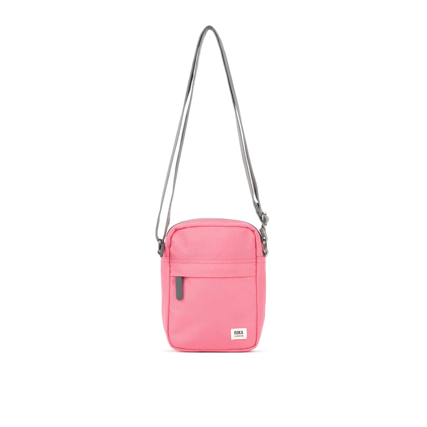 ROKA Bond Crossbody Bag -Sustainable Canvas - Tulip Pink