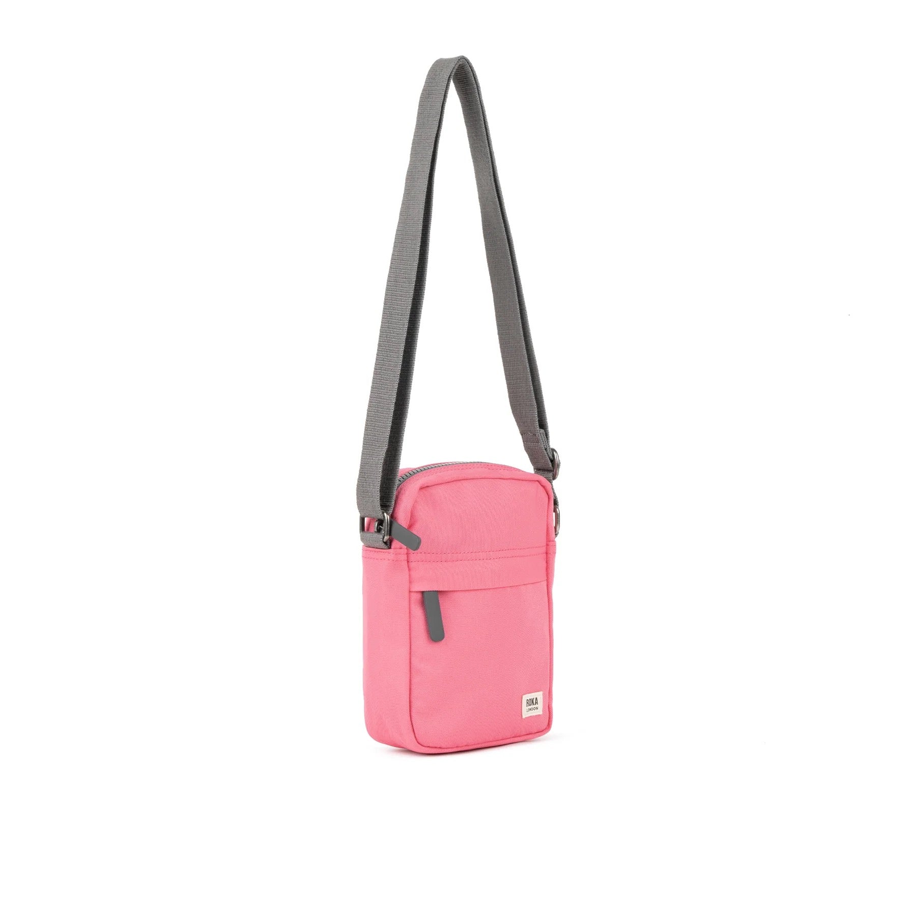ROKA Bond Crossbody Bag -Sustainable Canvas - Tulip Pink