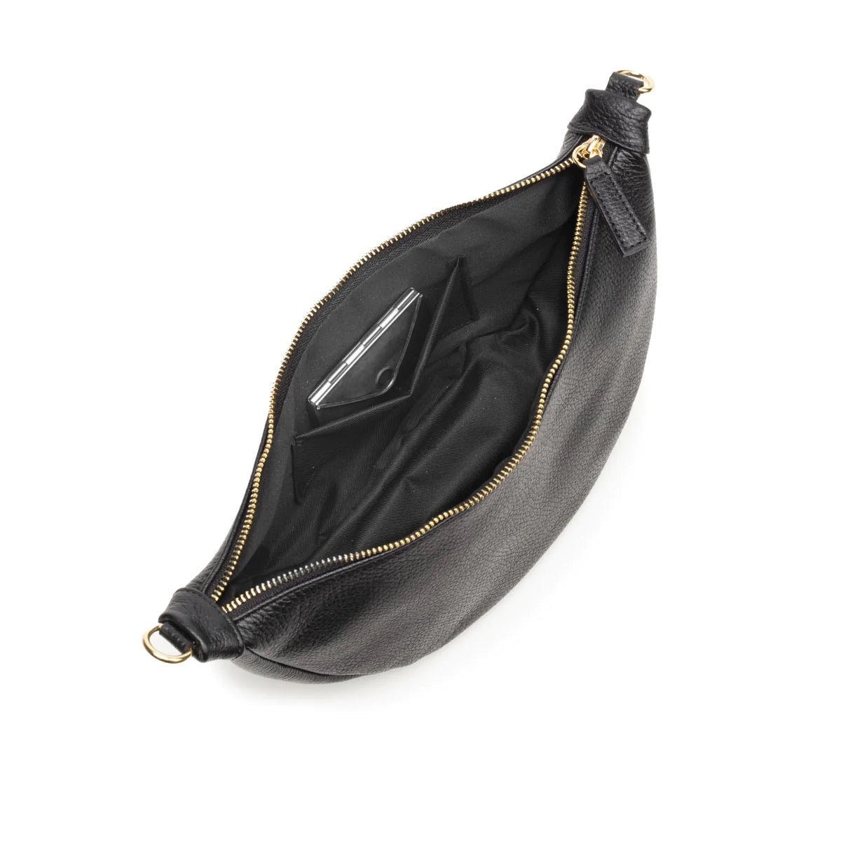 Elie Beaumont Hobo Bag Handbag - Black