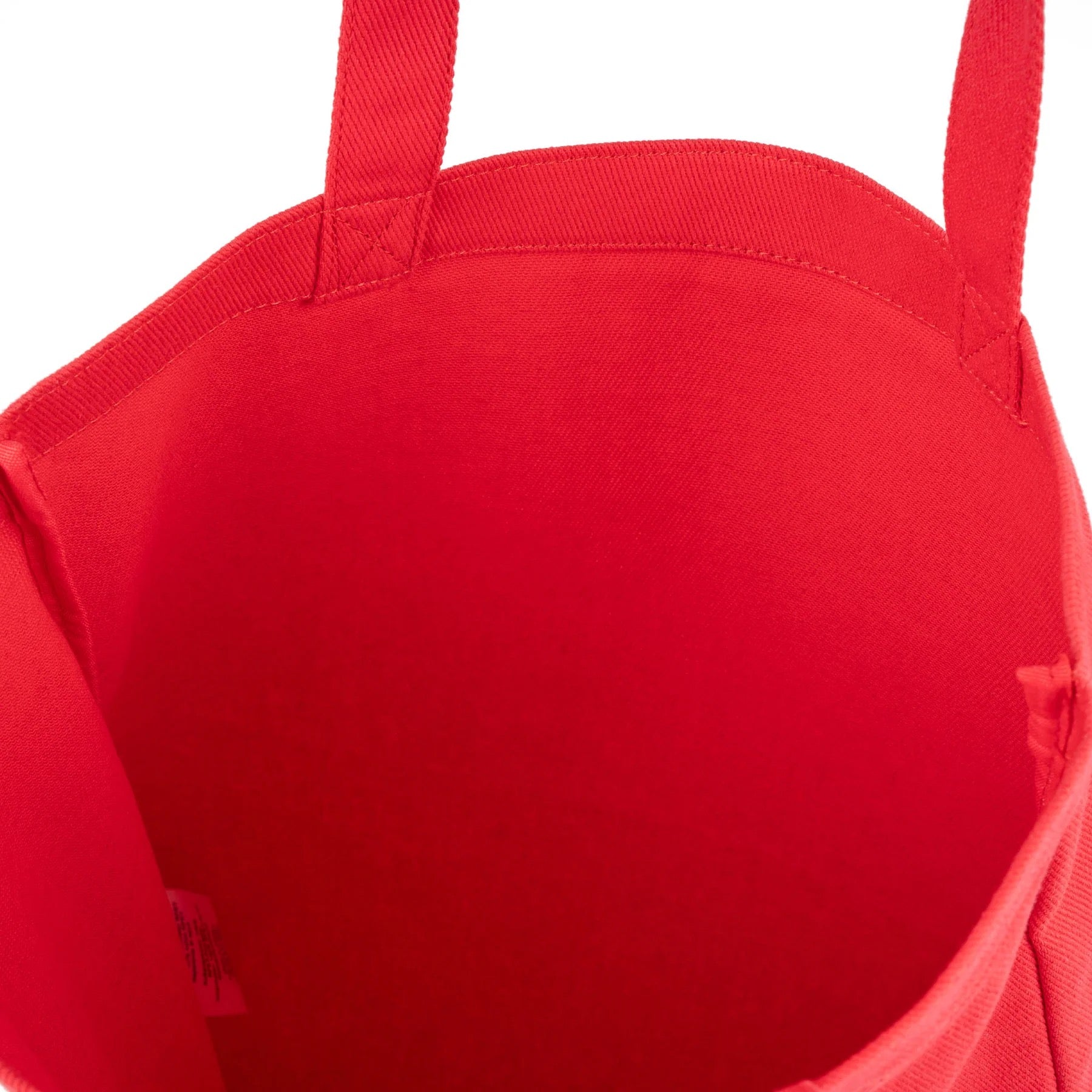 Roka Notting Hill Cotton Tote Shopper Bag - Raspberry/Blue