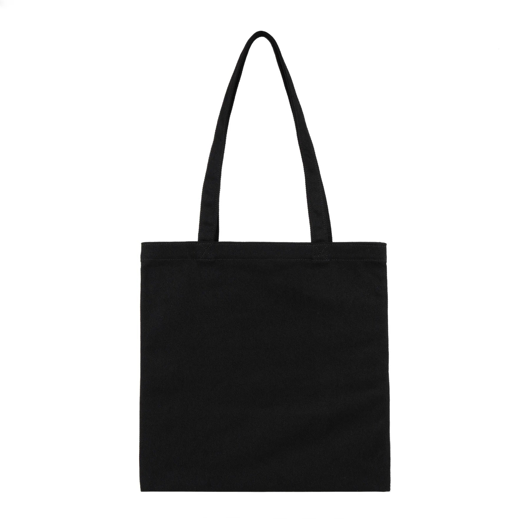 Roka Notting Hill Cotton Tote Shopper Bag - Black/Emerald Green