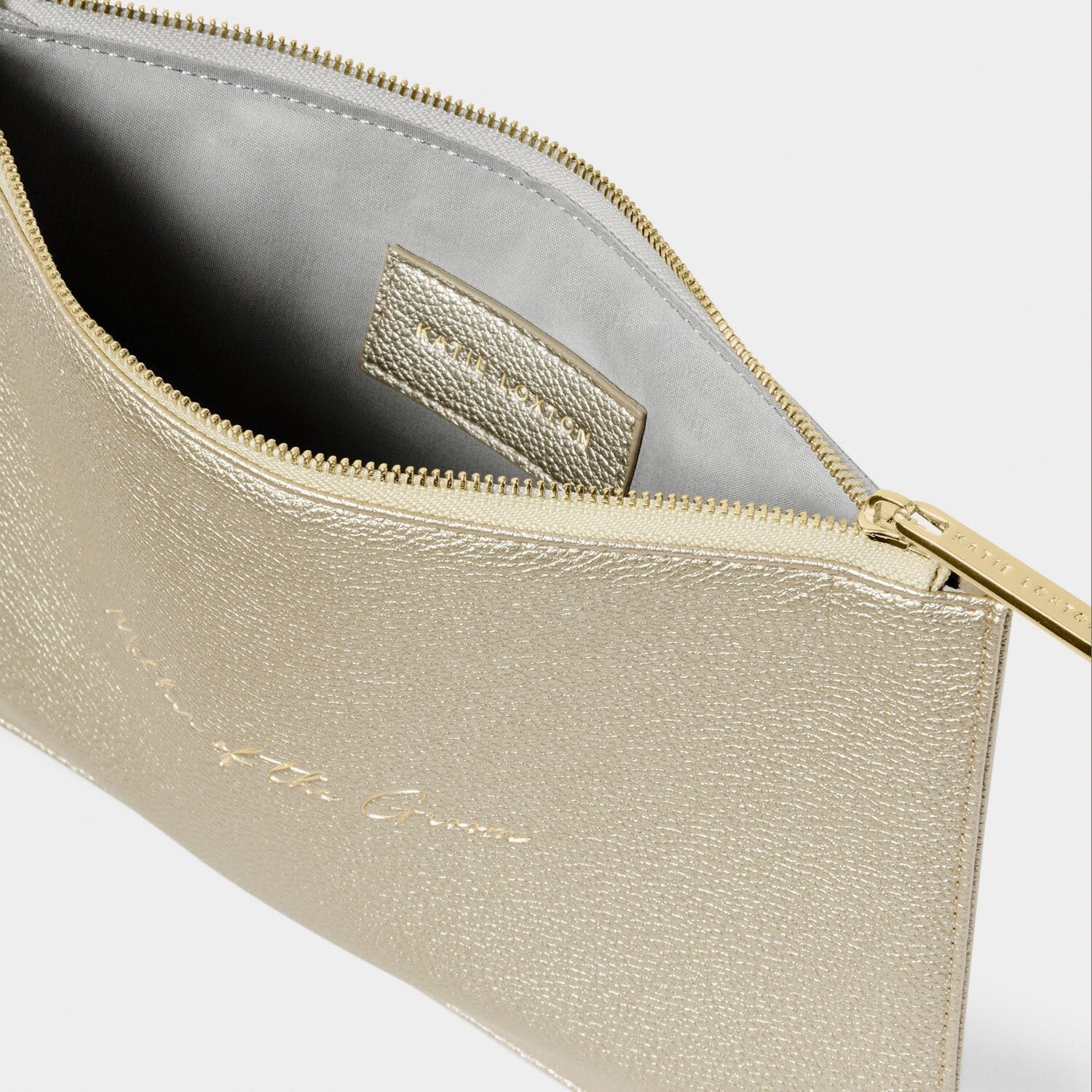 Katie Loxton Bridal Sentiment Pouch - Mother of The Groom - Gold
