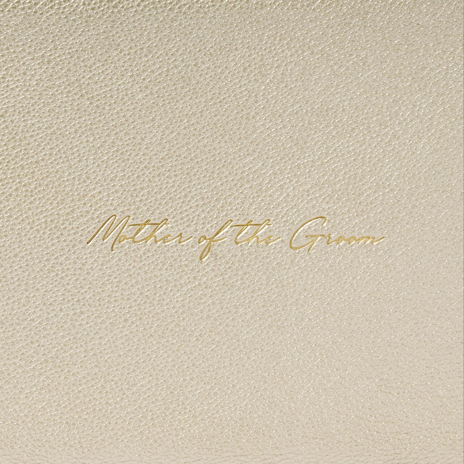 Katie Loxton Bridal Sentiment Pouch - Mother of The Groom - Gold
