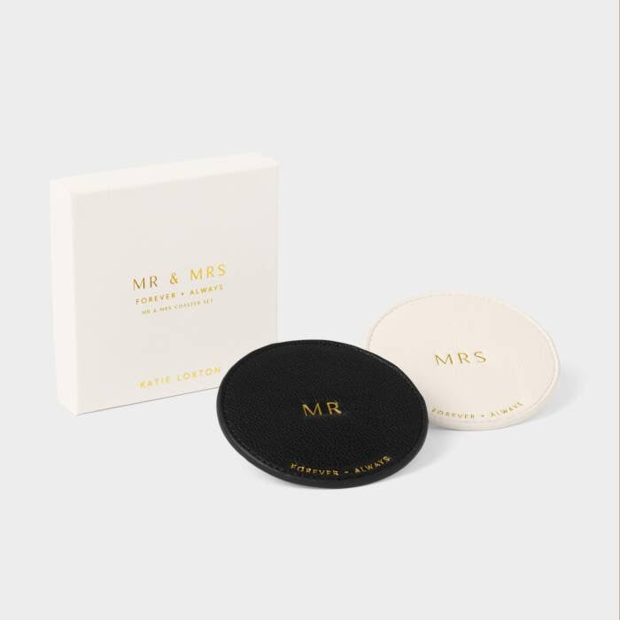 Katie Loxton Wedding Coaster Set - 'Mr & Mrs'