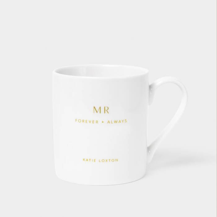 Katie Loxton Wedding Mug Gift Set - 'Mr & Mrs'