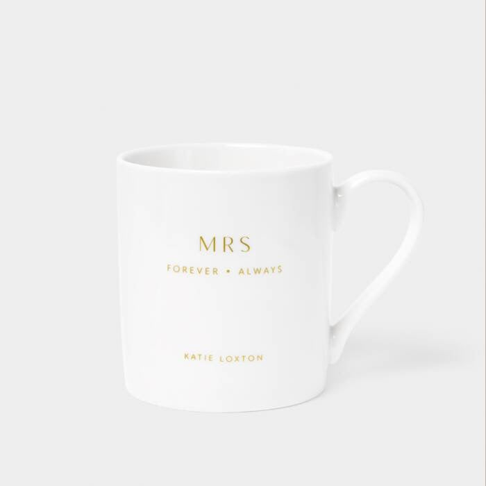 Katie Loxton Wedding Mug Gift Set - 'Mr & Mrs'