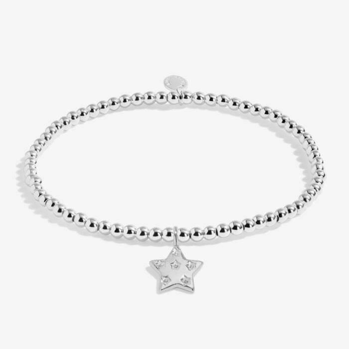Joma Jewellery KIDS - A Little So Very Proud of You - Silver Stretch Bracelet