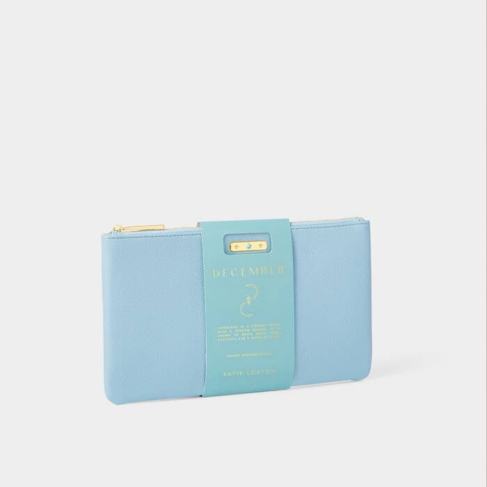 Katie Loxton December Birthstone Pouch - Turquoise