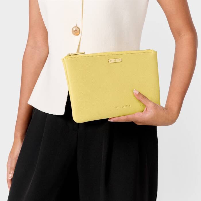 Katie Loxton November Birthstone Pouch - Yellow Quartz