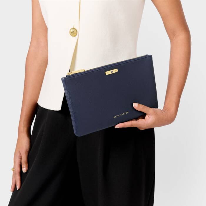 Katie Loxton September Birthstone Pouch - Deep Navy