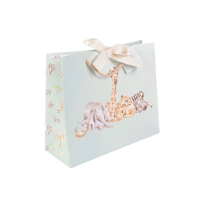 Little Savannah Wild Animal Medium Boutique Gift Bag - Wrendale Designs