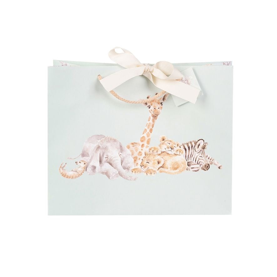Little Savannah Wild Animal Medium Boutique Gift Bag - Wrendale Designs