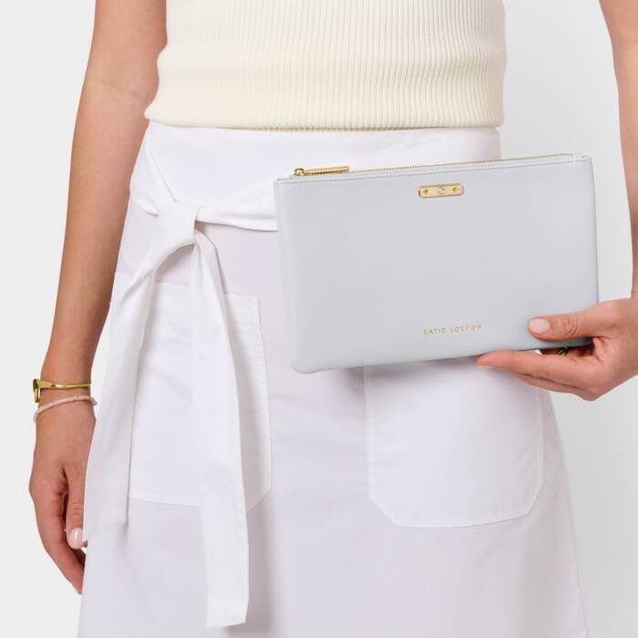 Katie Loxton June Birthstone Pouch - Powder Blue