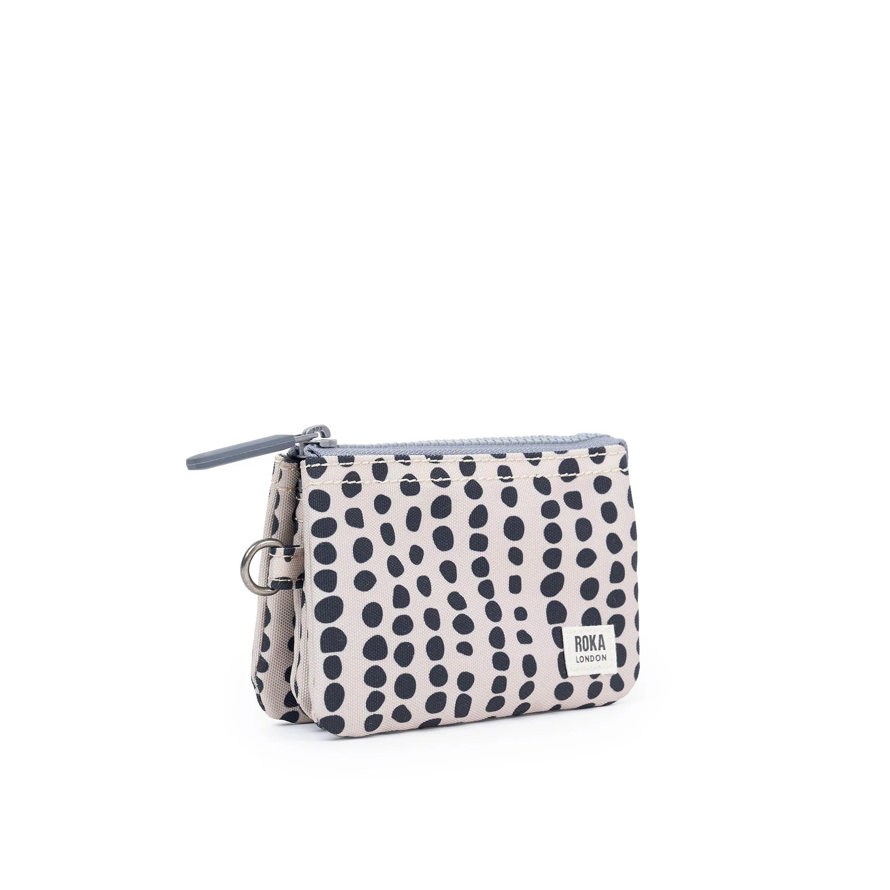 Roka Carnaby Small Wallet - Recycled Canvas - Linear Dot (Limited Edition)