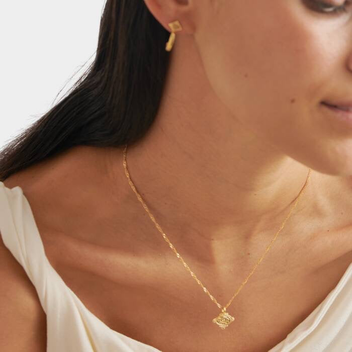 Katie Loxton Waterproof Jewellery - Protection - Gold Charm Necklace