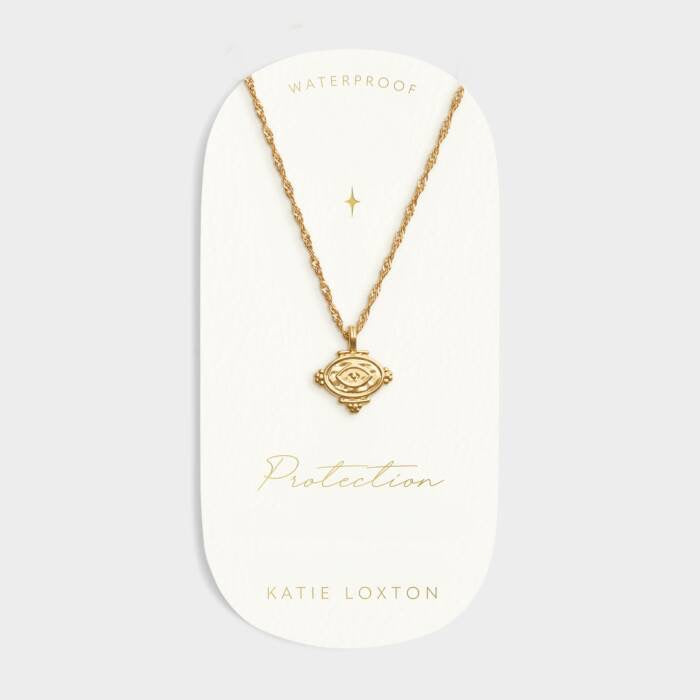 Katie Loxton Waterproof Jewellery - Protection - Gold Charm Necklace