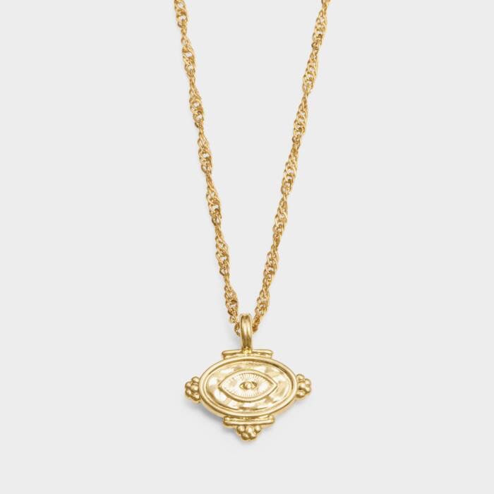 Katie Loxton Waterproof Jewellery - Protection - Gold Charm Necklace
