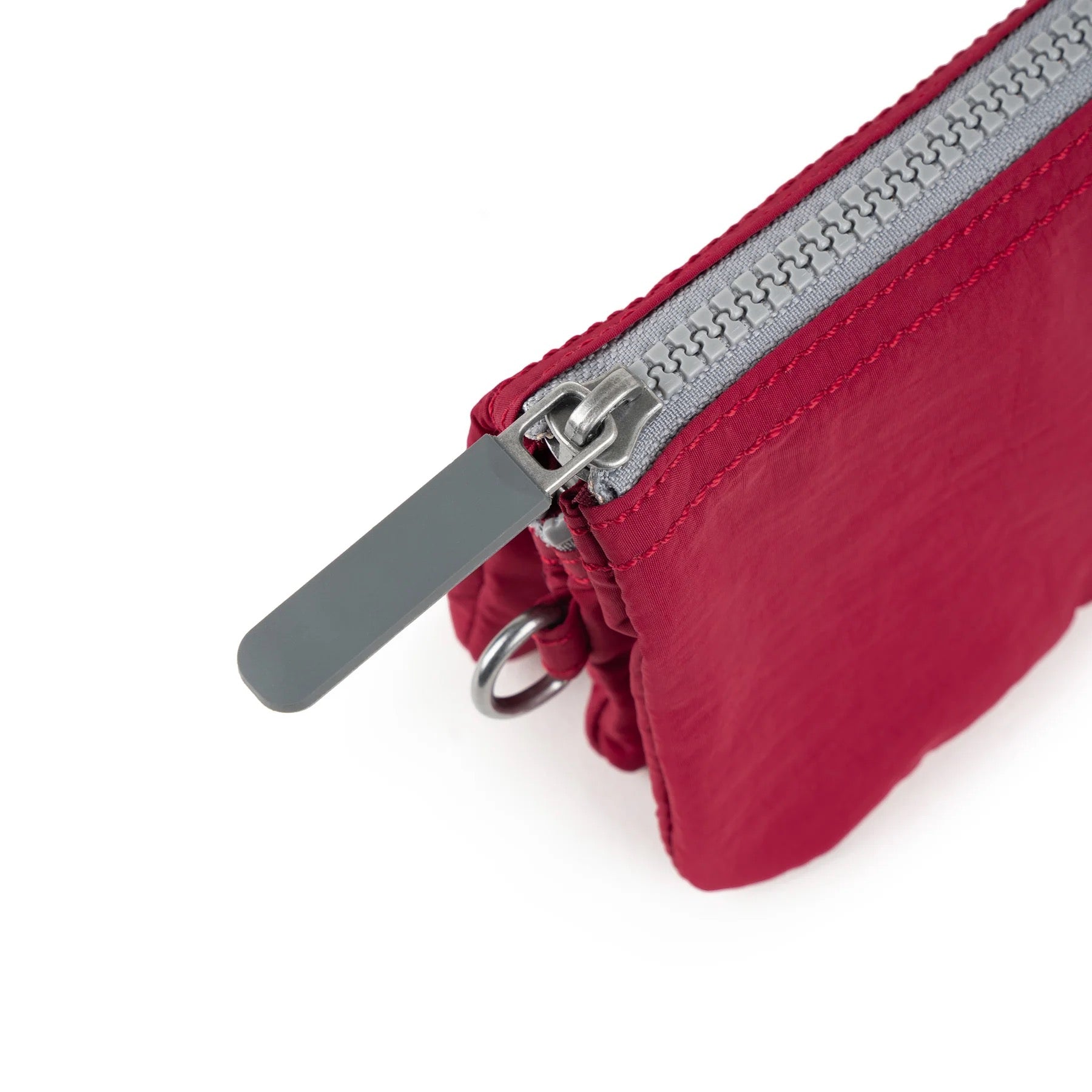 Roka Carnaby Small Wallet - Taslon Material - Berry