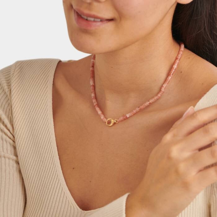 Katie Loxton Waterproof Jewellery - Sunset Glow - Gemstone Choker Necklace