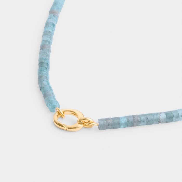 Katie Loxton Waterproof Jewellery - Ocean Glow - Agate Gemstone Choker Necklace