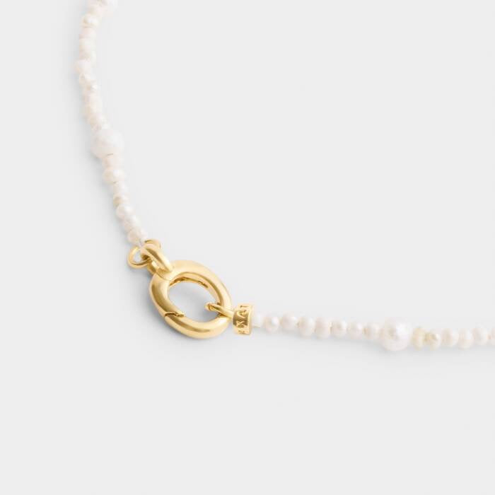 Katie Loxton Waterproof Jewellery - Pearl Glow - Freshwater Pearl Choker Necklace