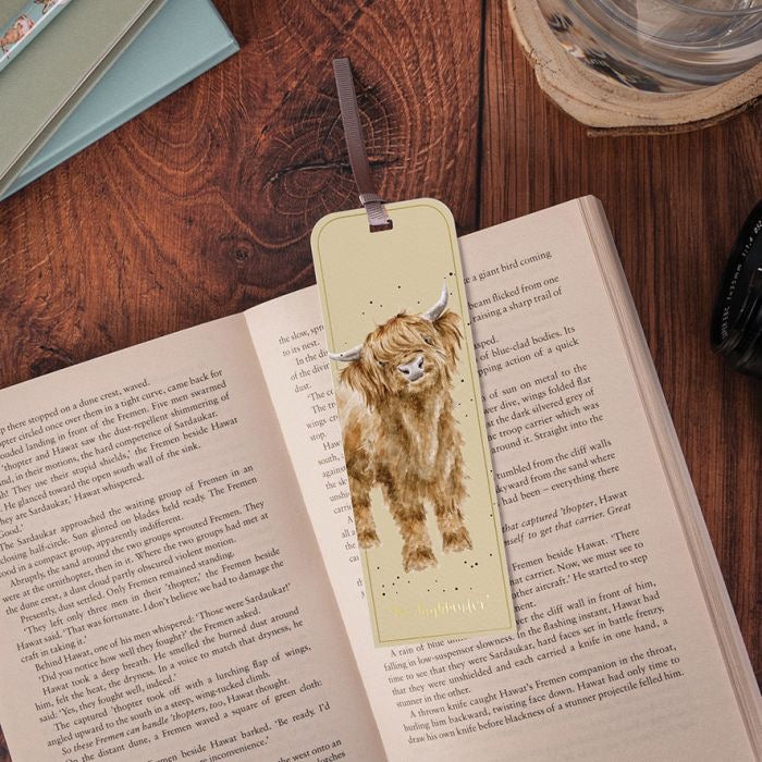 The Highlanders (Highland Cow) Bookmark - Wrendale Designs