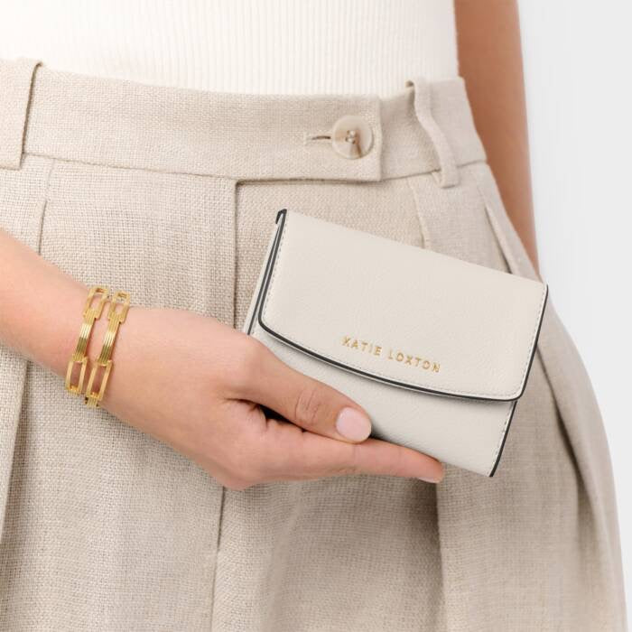 Katie Loxton Marni Purse - Off White/Black