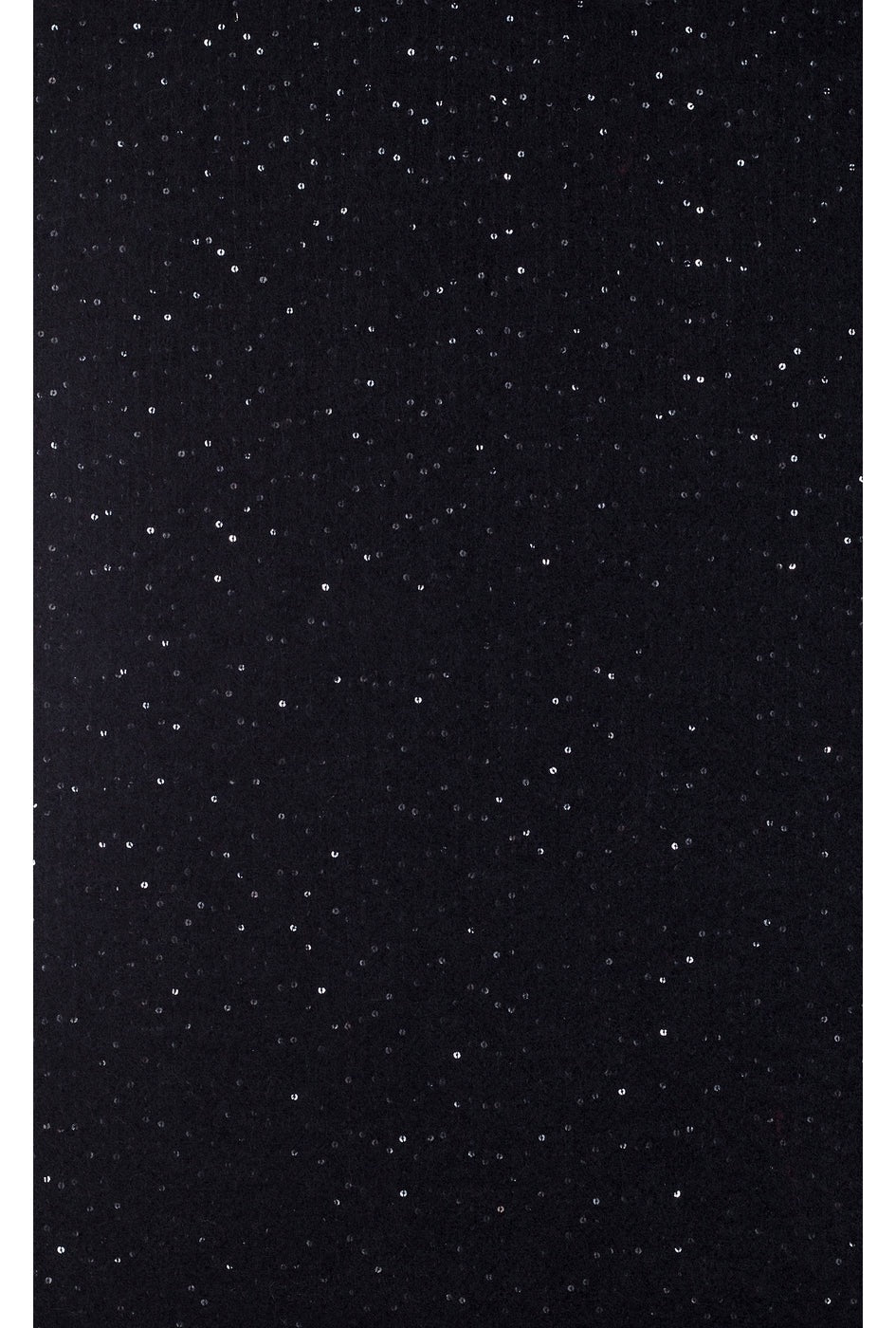 Park Lane Knitted Sequin Scarf - Black
