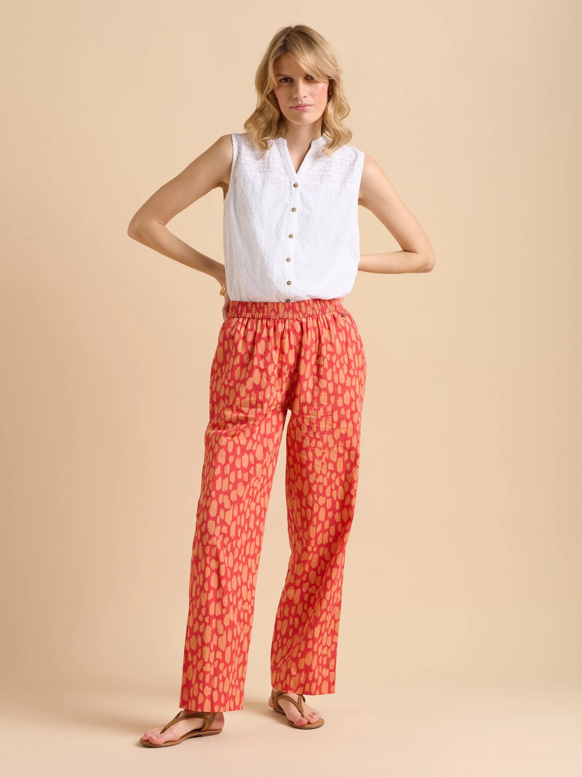 Brakeburn Sundown Trouser - Coral