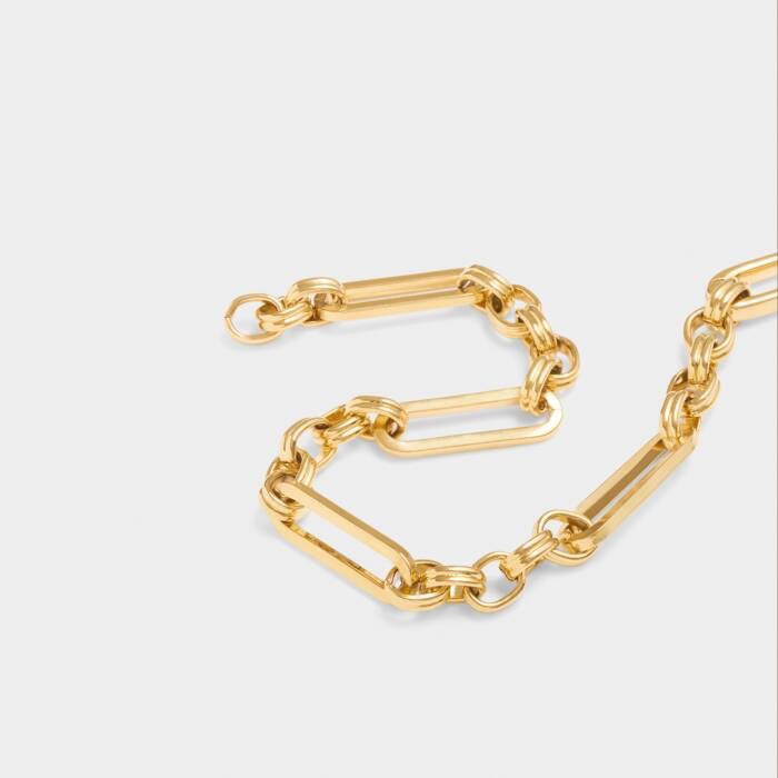 Katie Loxton Waterproof Jewellery - Kiki - Link Statement Gold Bracelet
