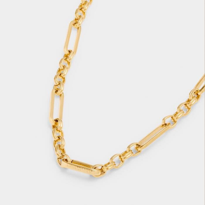 Katie Loxton Waterproof Jewellery - Kiki - Link Statement Gold Necklace