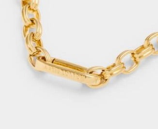 Katie Loxton Waterproof Jewellery - Kiki - Link Statement Gold Necklace