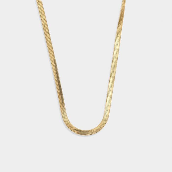 Katie Loxton Waterproof Jewellery - Diana - Snake Chain Gold Necklace