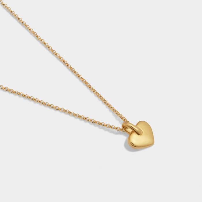Katie Loxton Waterproof Jewellery - Alora - Heart Pendant Gold Necklace