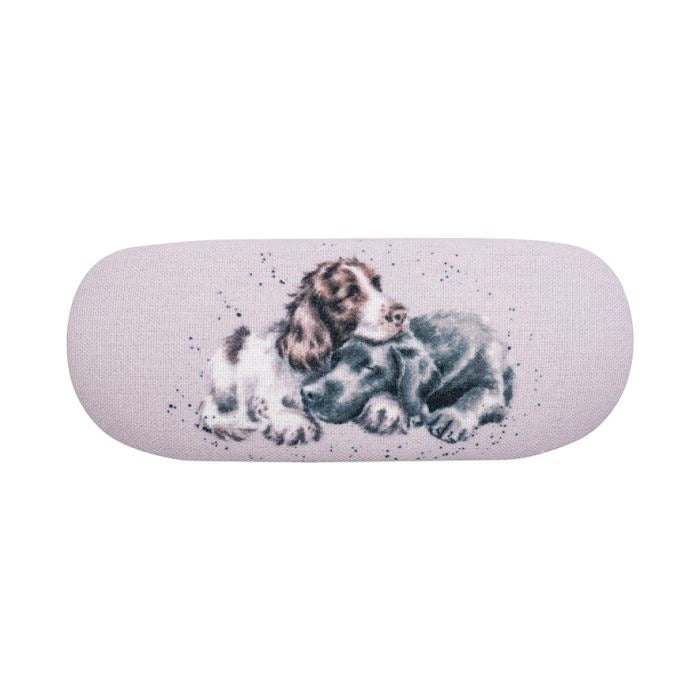 'Growing Old Together' Spaniel & Labrador (Dog) Glasses Case - Wrendale Designs