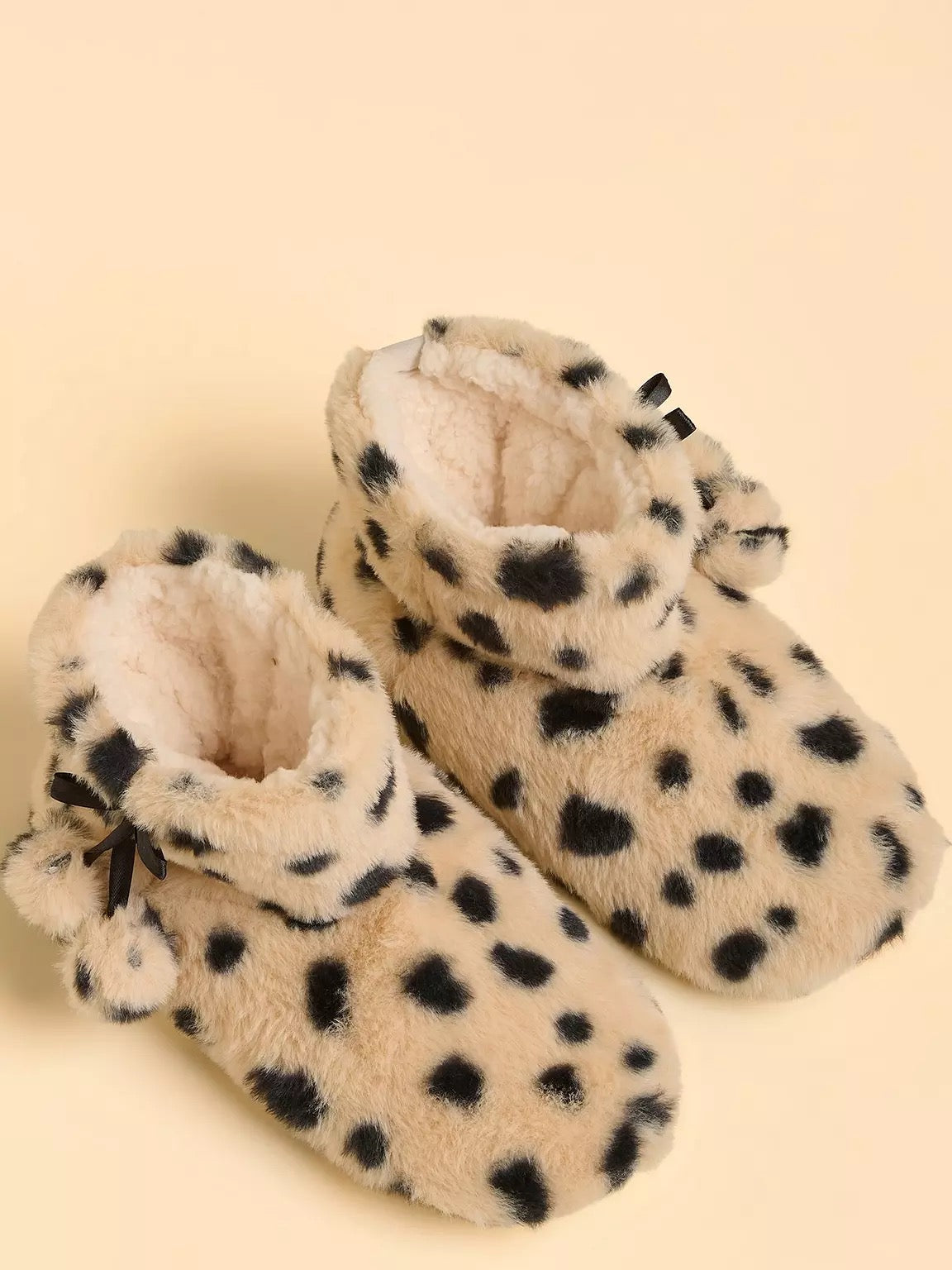 Brakeburn Snowdrift Print (Coffee Slogan) Slippers