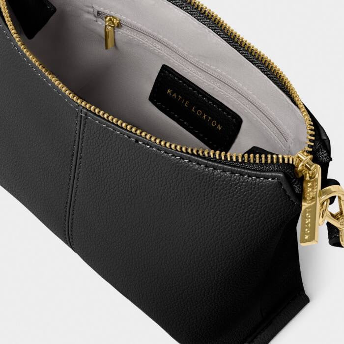 Katie Loxton Laila Slouch Crossbody Handbag - Black